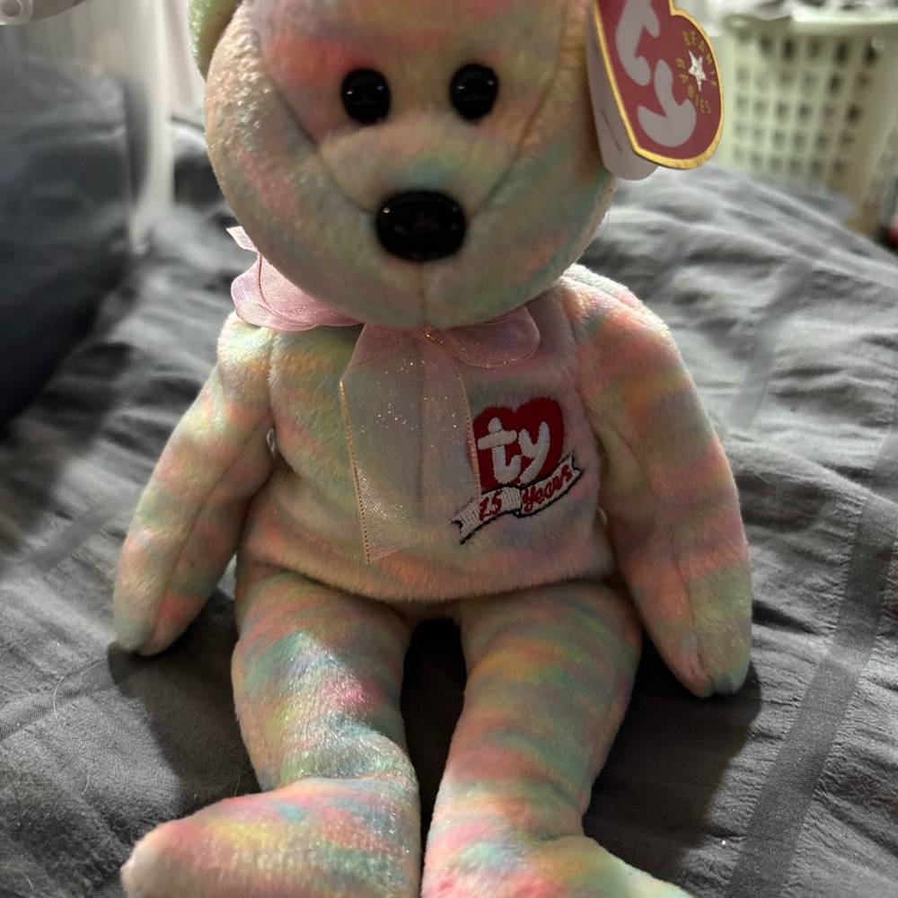 Ty Pastel Bear Plush Toy
